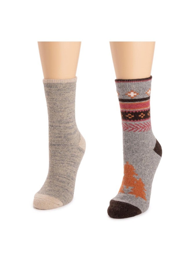6 inches Wool Socks 2 Pair Socks, , on-hover image number null