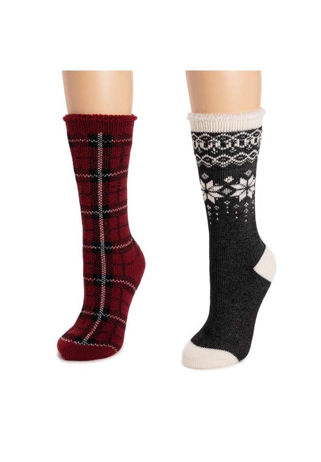 Women'S Tall Heat Retainers (2 Pair Pack) Socks, , alternate image number null