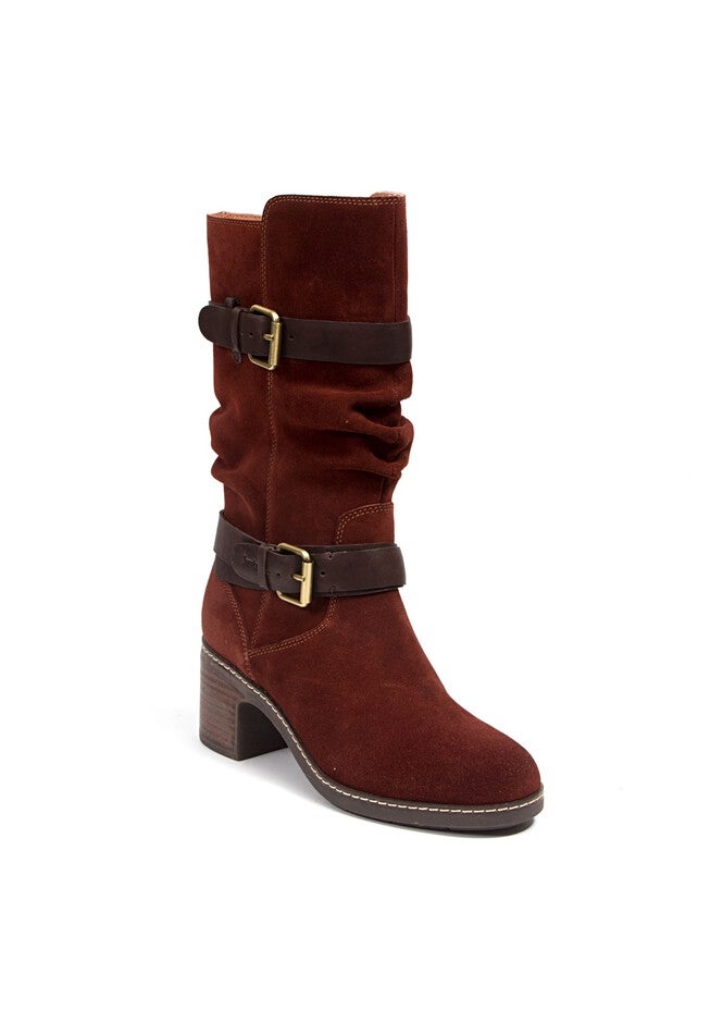 Victoria Water Resistant Boot, BRANDY DARK BROWN, hi-res image number null