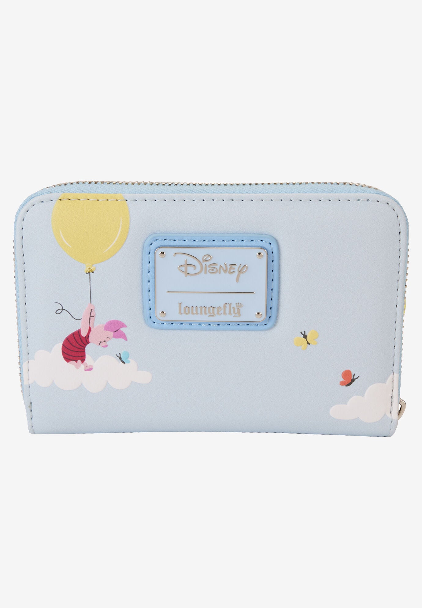 Loungefly X Disney Eeyore & Piglet With Balloons Zip Around Wallet, , on-hover image number 1