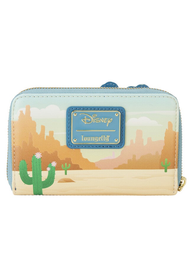 Loungefly X Disney Western Mickey & Minnie Mouse Zip Around Wallet, , on-hover image number null