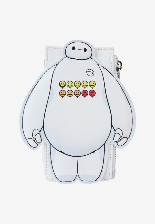 Loungefly x Disney Big Hero 6 Baymax Cardholder Wallet, WHITE, hi-res image number null