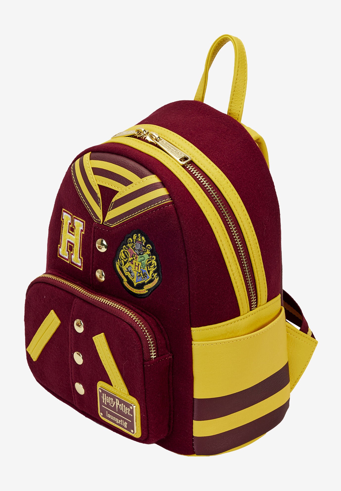 Loungefly X Harry Potter Mini Backpack Handbag Hogwarts Varsity Jacket , , alternate image number 3