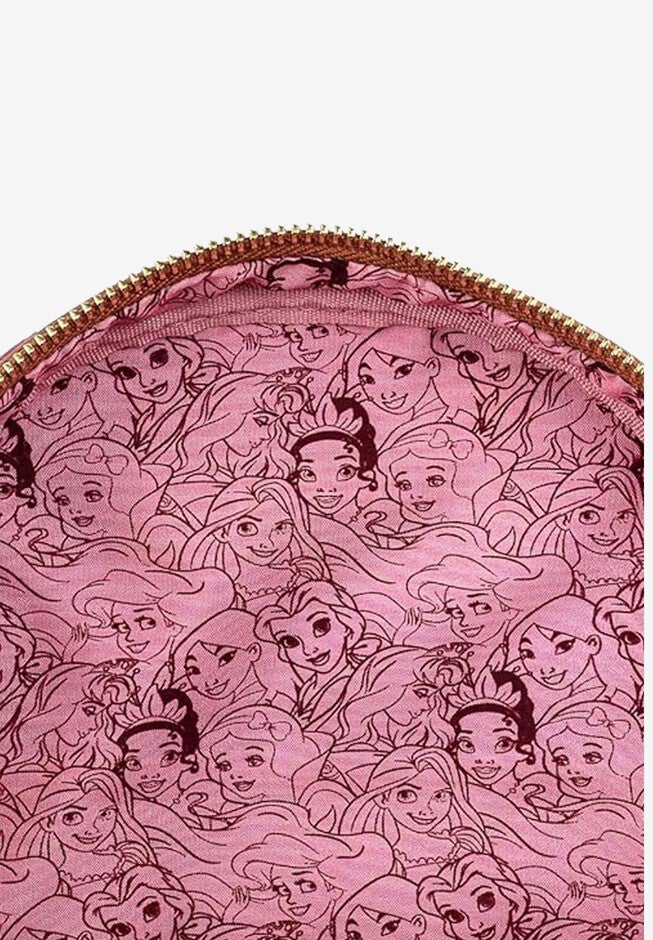 Loungefly x Disney Disney Princess Floral Mini Backpack All Over Print, WHITE, alternate image number 3