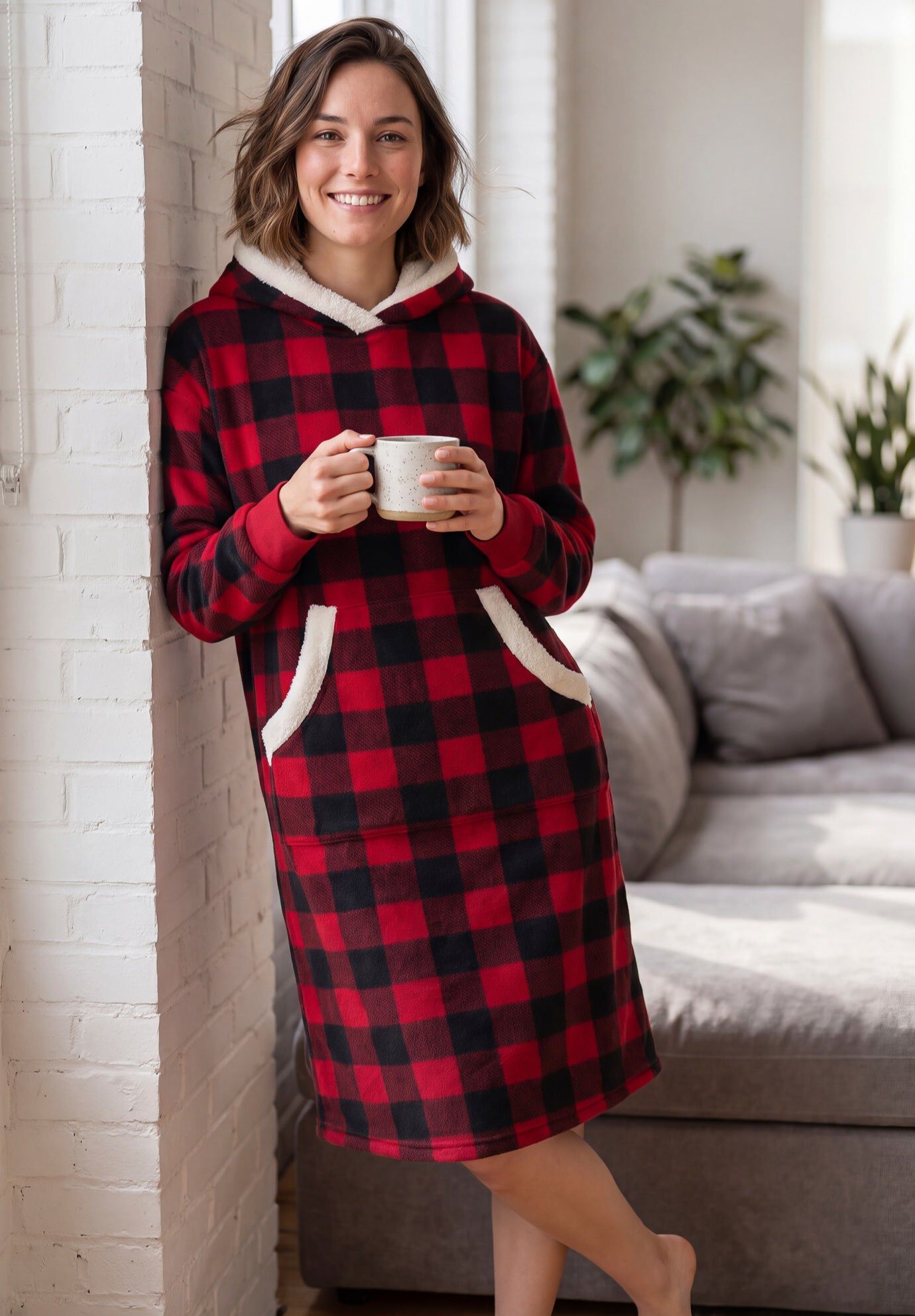 The Snuggzy, RED BUFFALO PLAID, hi-res image number 0