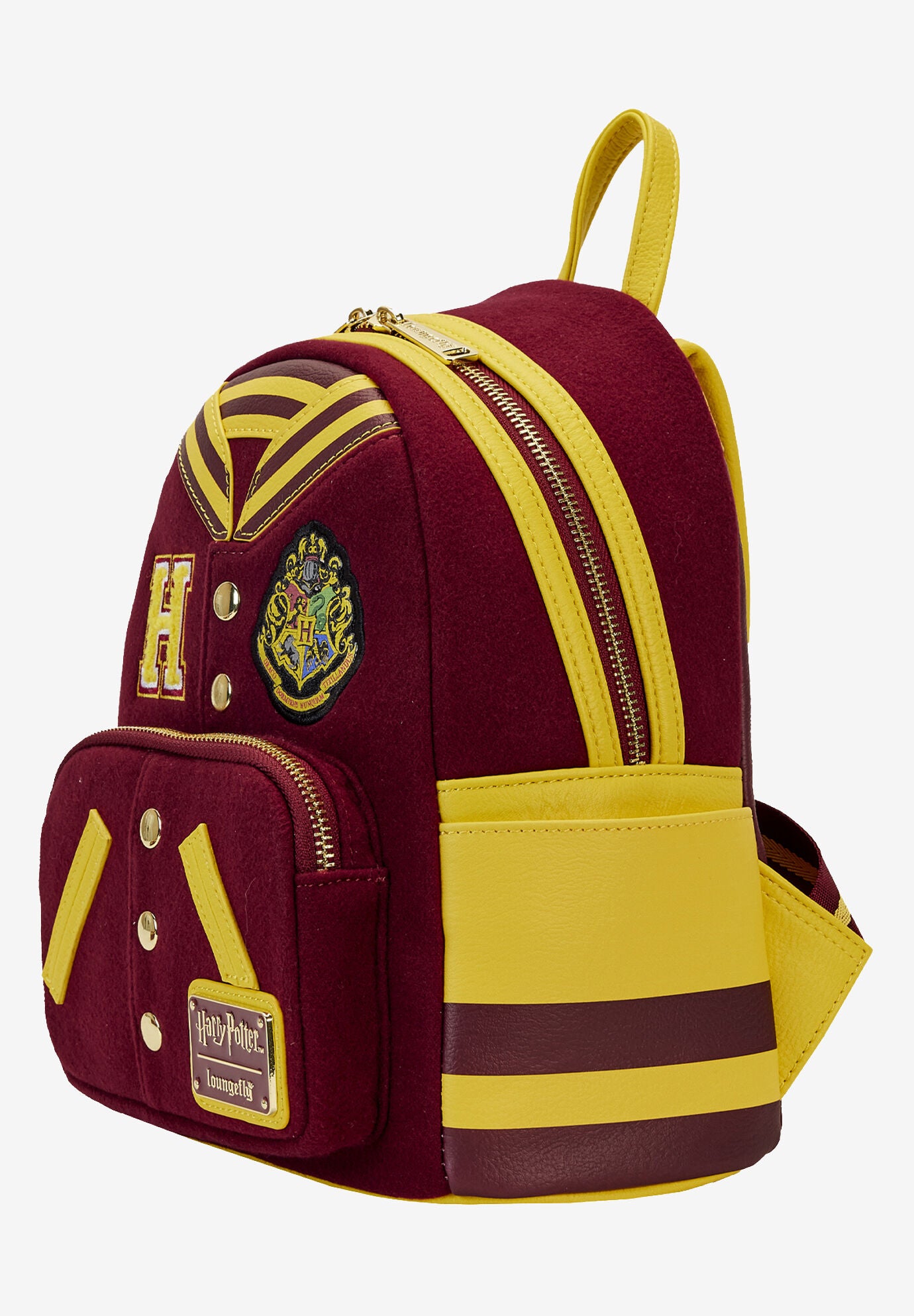 Loungefly X Harry Potter Mini Backpack Handbag Hogwarts Varsity Jacket , , alternate image number 2