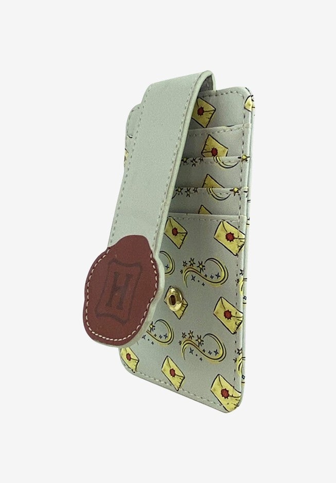 Harry Potter Hogwarts Card Holder Wallet Button Snap Closure, , alternate image number null