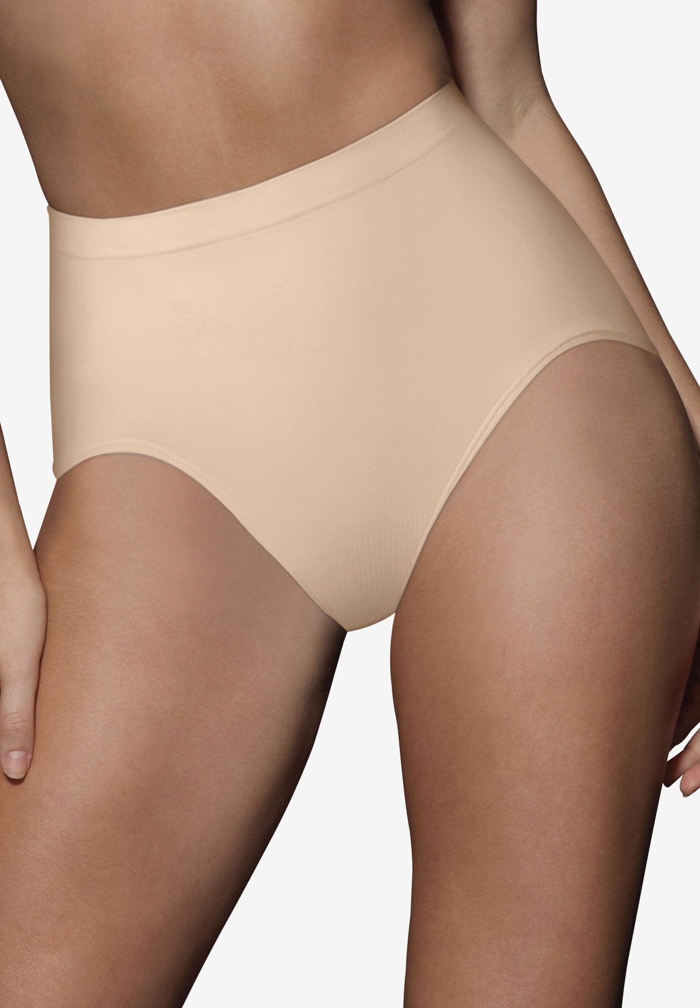 Seamless Brief Ultra Control 2-Pack , SOFT TAUPE, hi-res image number 0