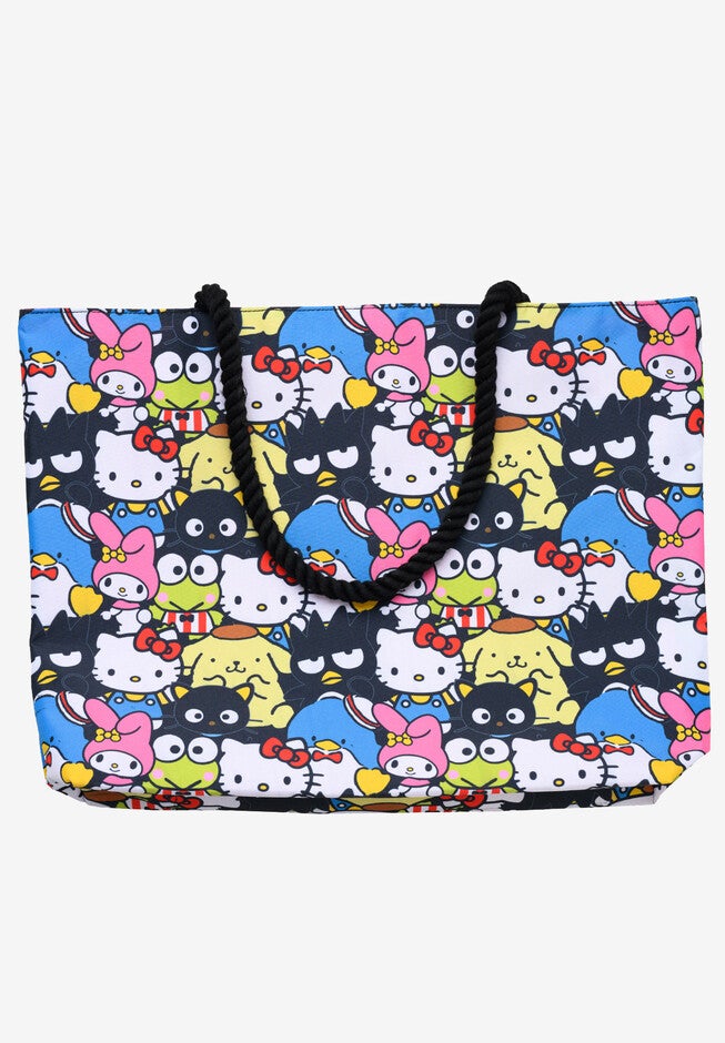 Hello Kitty Tote Bag Travel Beach Carry-On Tote Bag, , alternate image number null