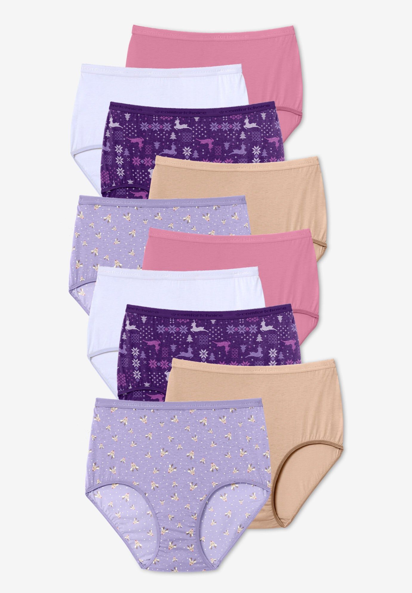 Full Coverage Cotton Brief 10-Pack