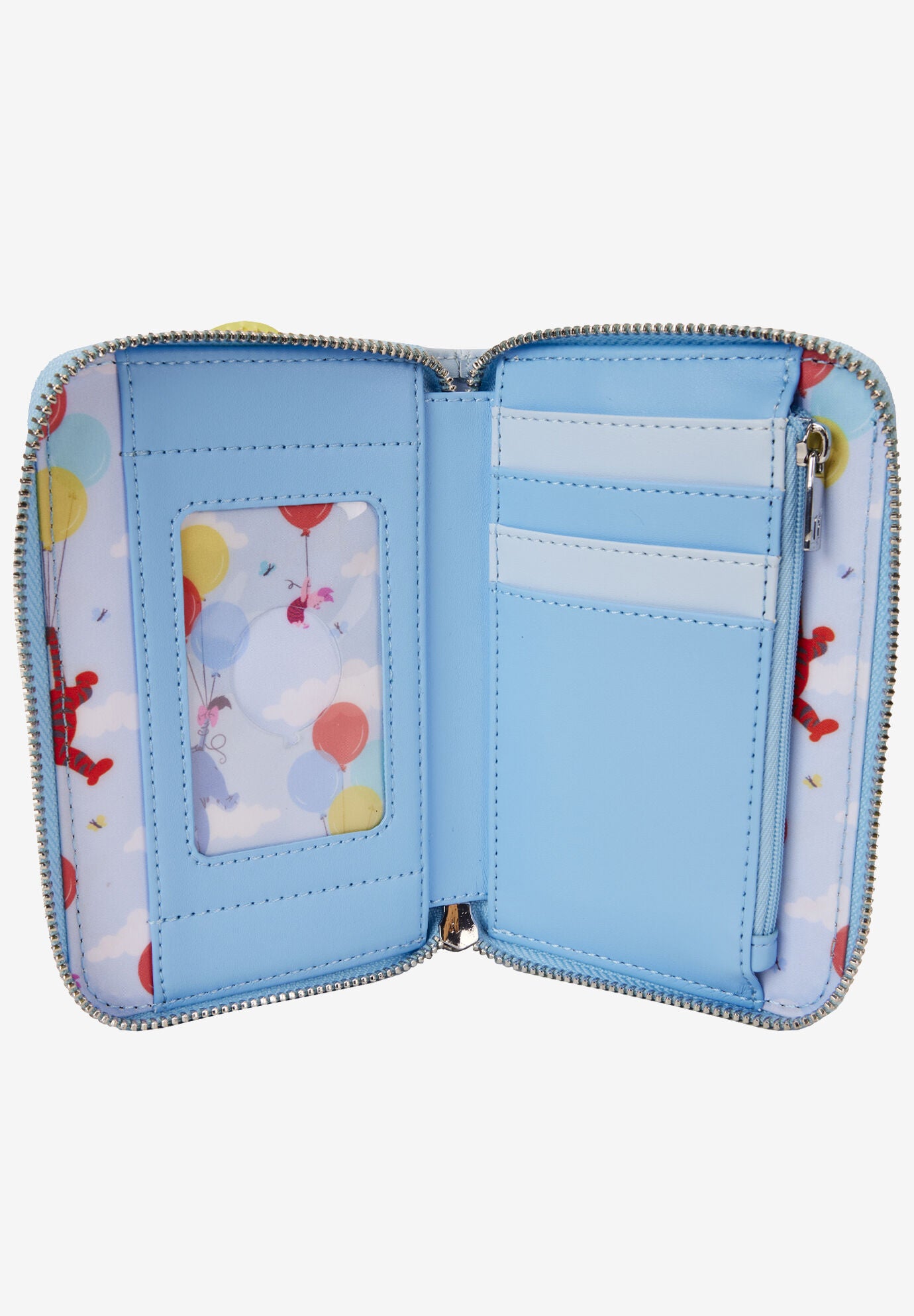 Loungefly X Disney Eeyore & Piglet With Balloons Zip Around Wallet, , alternate image number 3