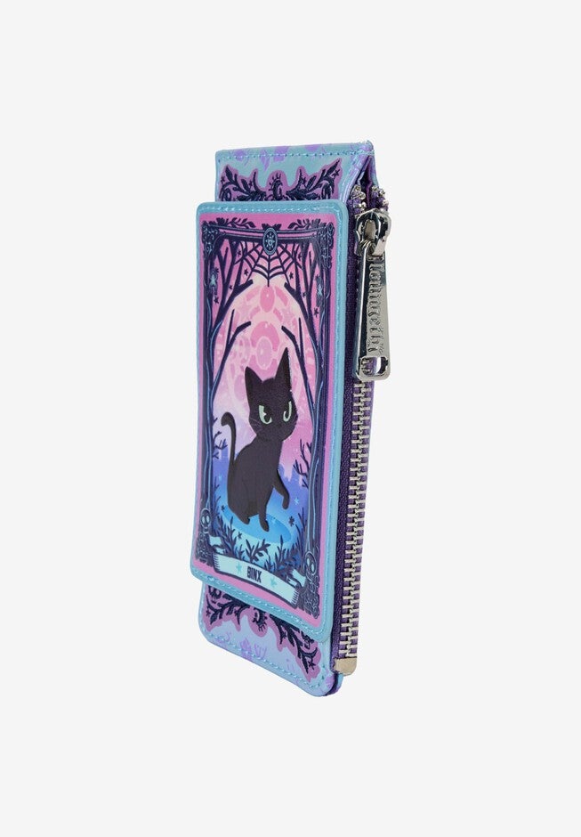 Loungefly x Disney Hocus Pocus Tarot Cardholder Wallet, BLACK, alternate image number null