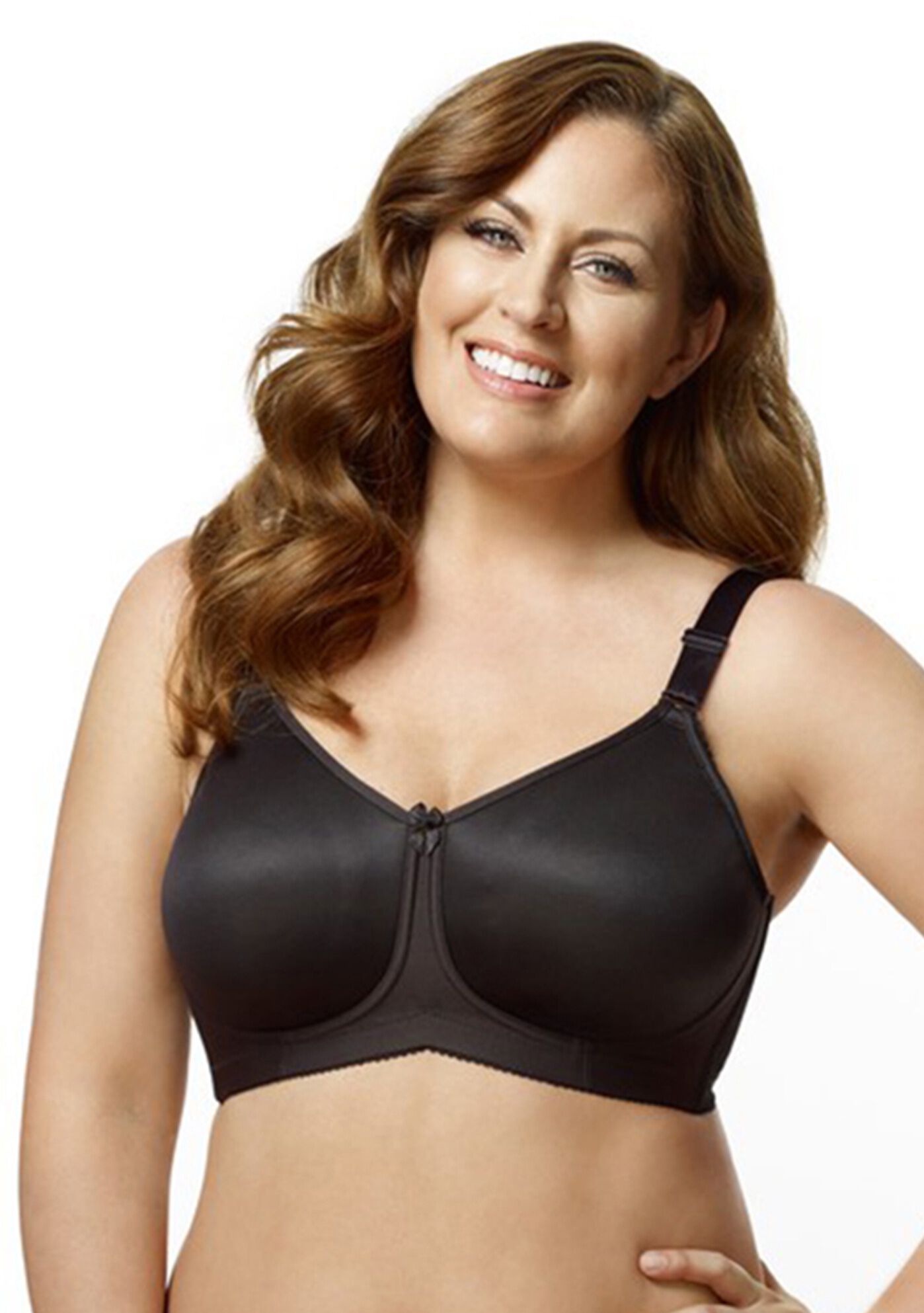 Smooth Curves Softcup Bra 1803, BLACK, hi-res image number 0