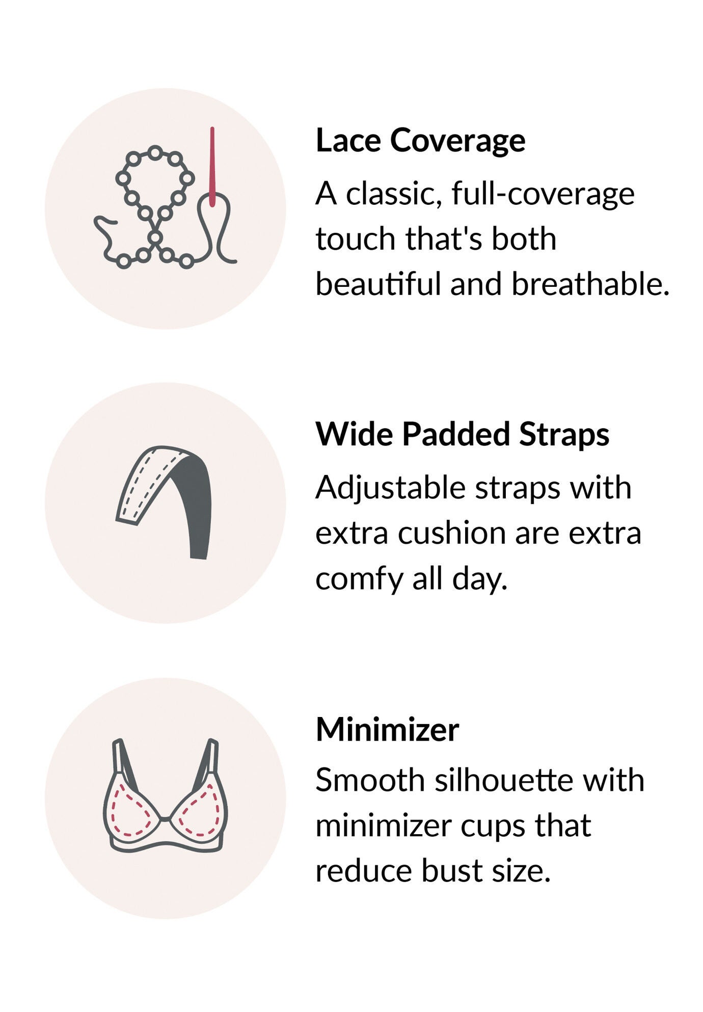 Full Figure Plus Size Magiclift Minimizer Bra Wirefree #1003 Bra, , alternate image number 4