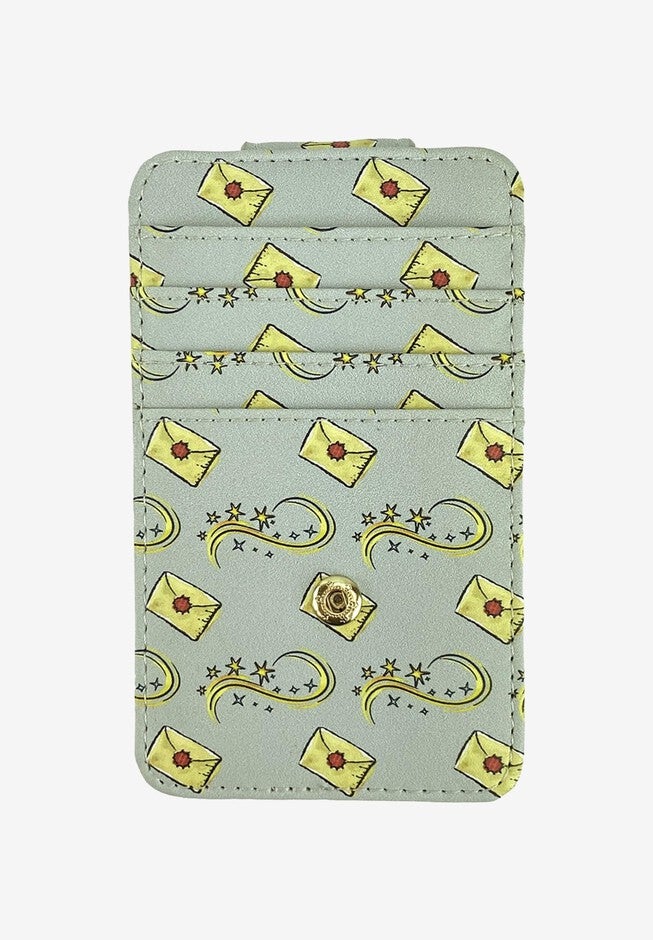 Harry Potter Hogwarts Card Holder Wallet Button Snap Closure, , alternate image number null