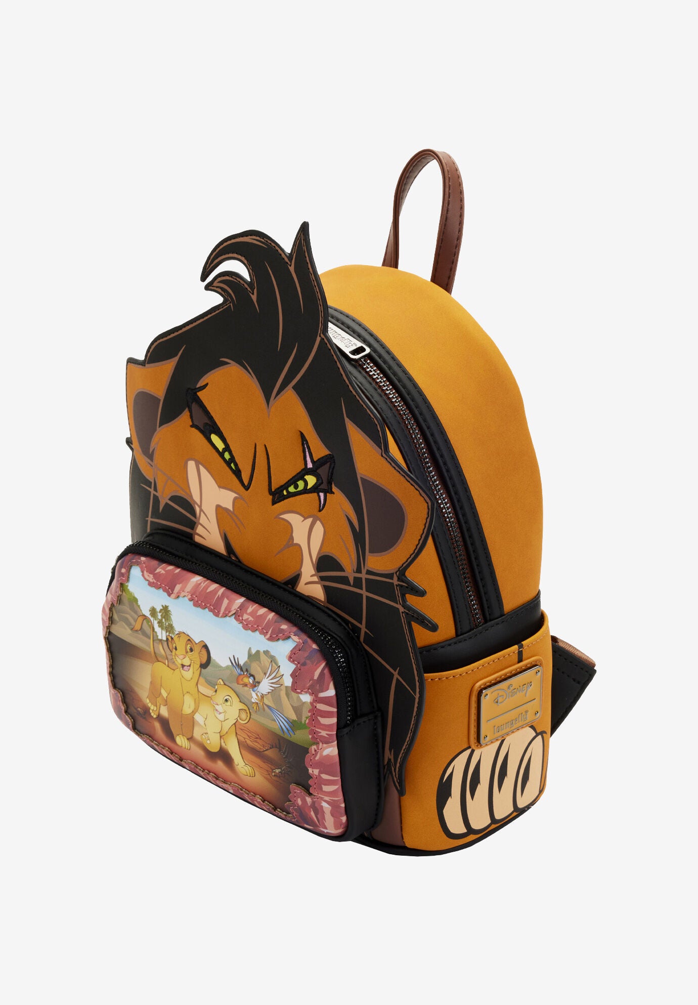 Loungefly X Disney Lion King Villain Mini Backpack Handbag Scar Simba Nala, , alternate image number 3