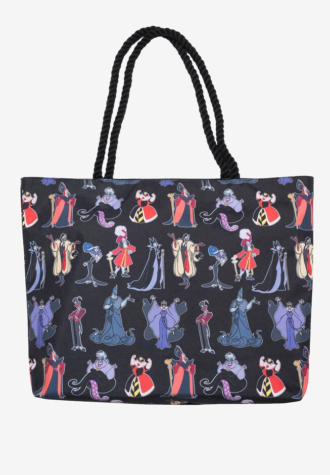 Disney Villains Travel Rope Tote Bag All-Over Print, , alternate image number null