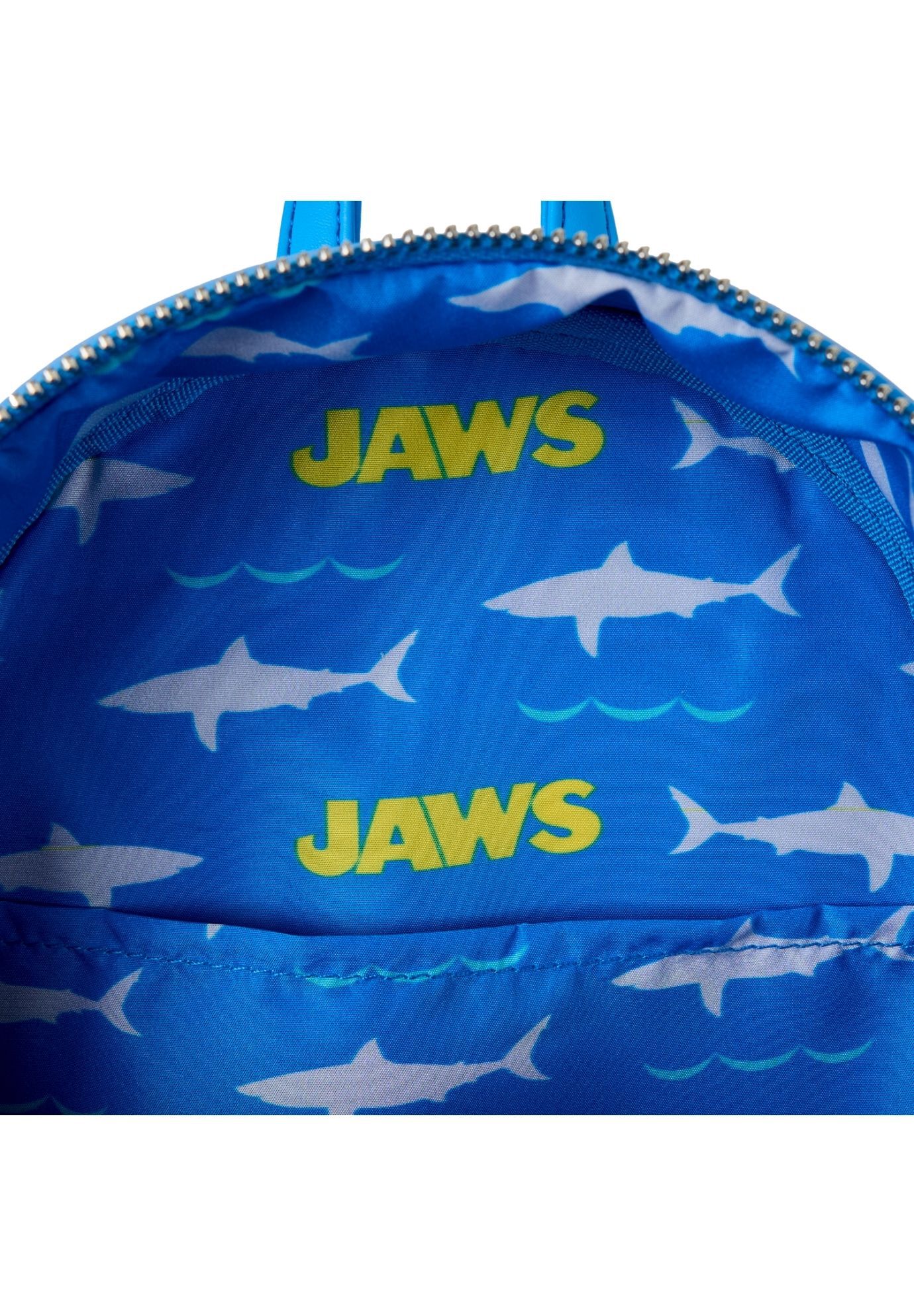 Loungefly x Universal Studios Jaws Mini Backpack, BLUE, alternate image number 2
