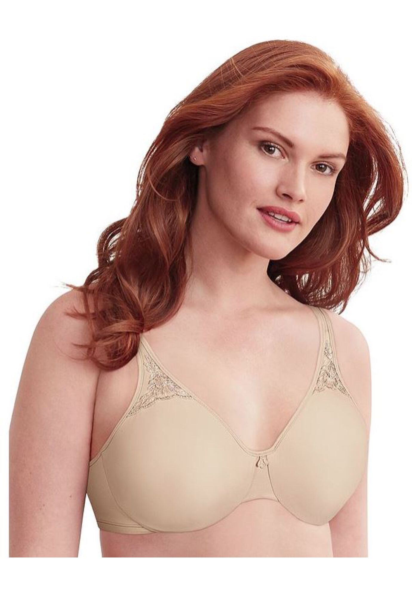 Passion For Comfort&reg; Minimizer Underwire Bra DF3385, SOFT TAUPE, hi-res image number 0