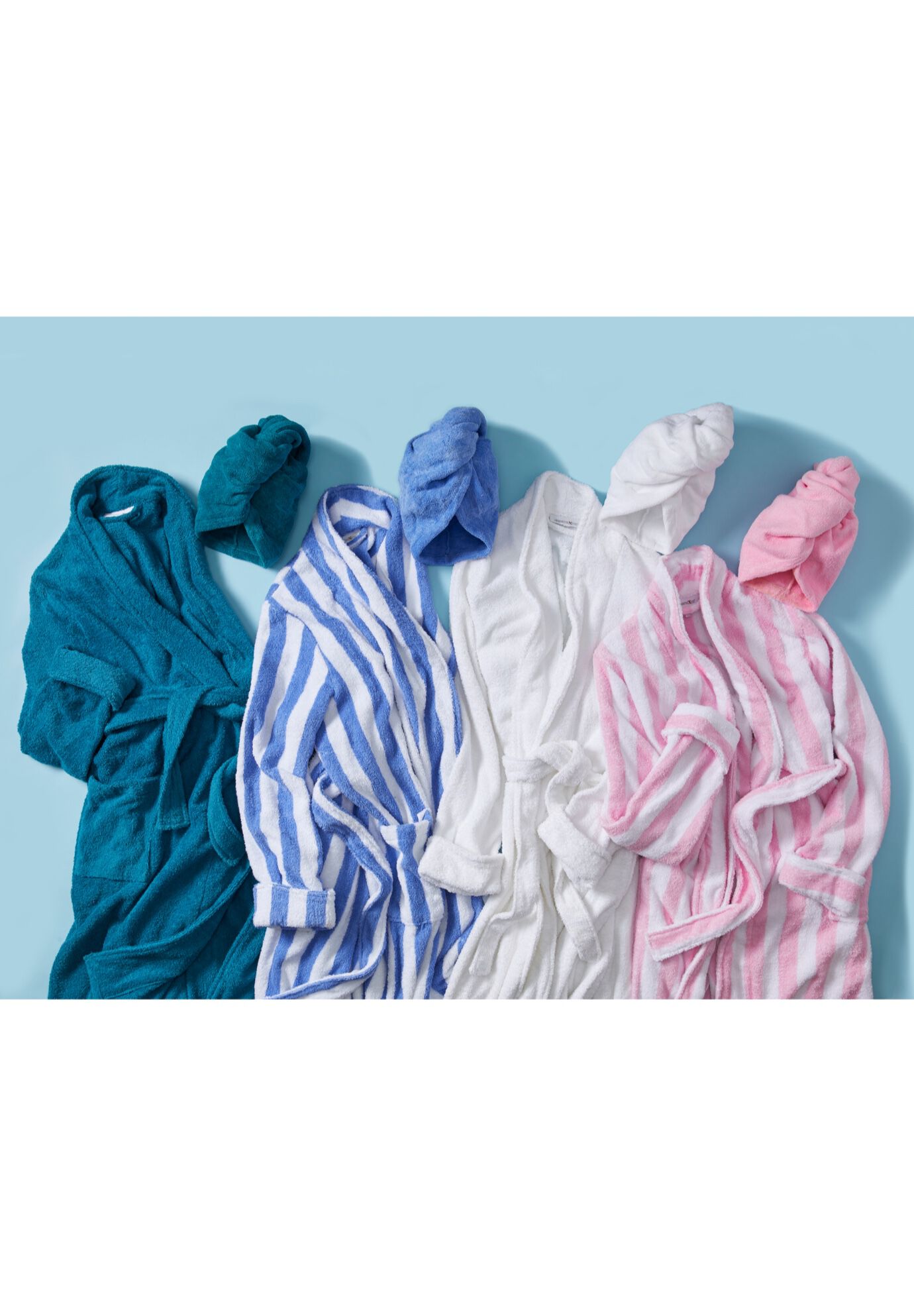 Short Terry Robe, , alternate image number 4