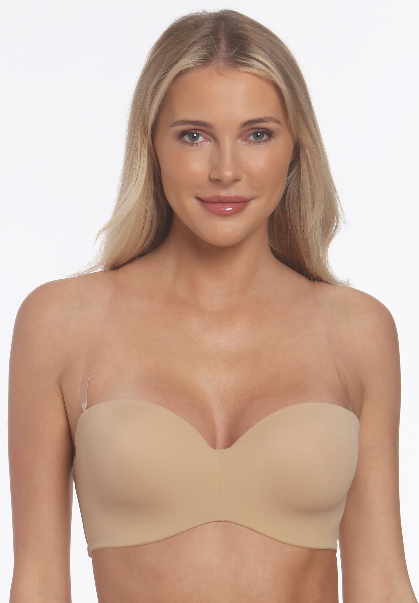 Bella Seamless Hidden Wire Strapless Bra, , alternate image number 11