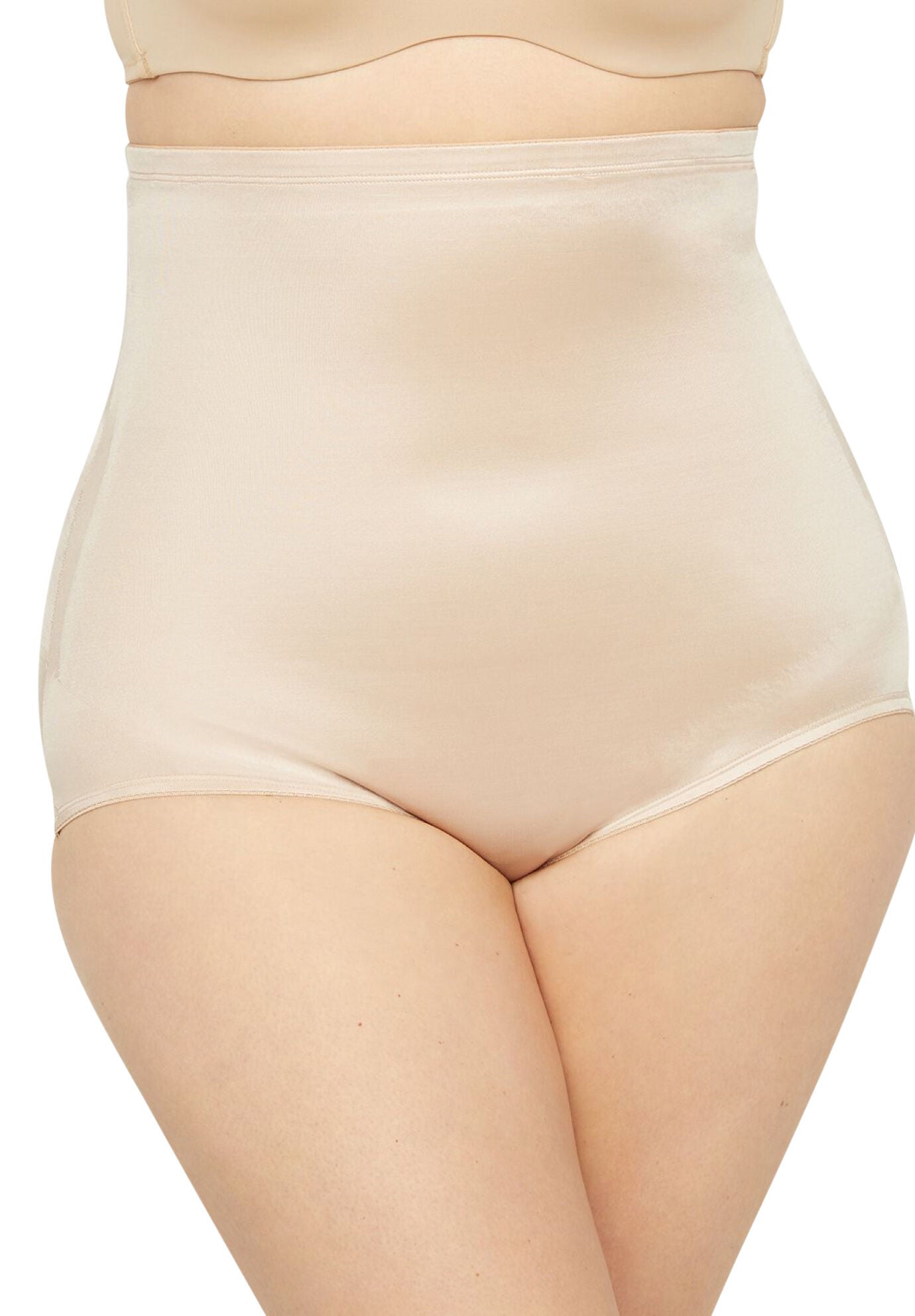 Firm Control Hi-Waist Shaping Brief, NUDE, hi-res image number 0