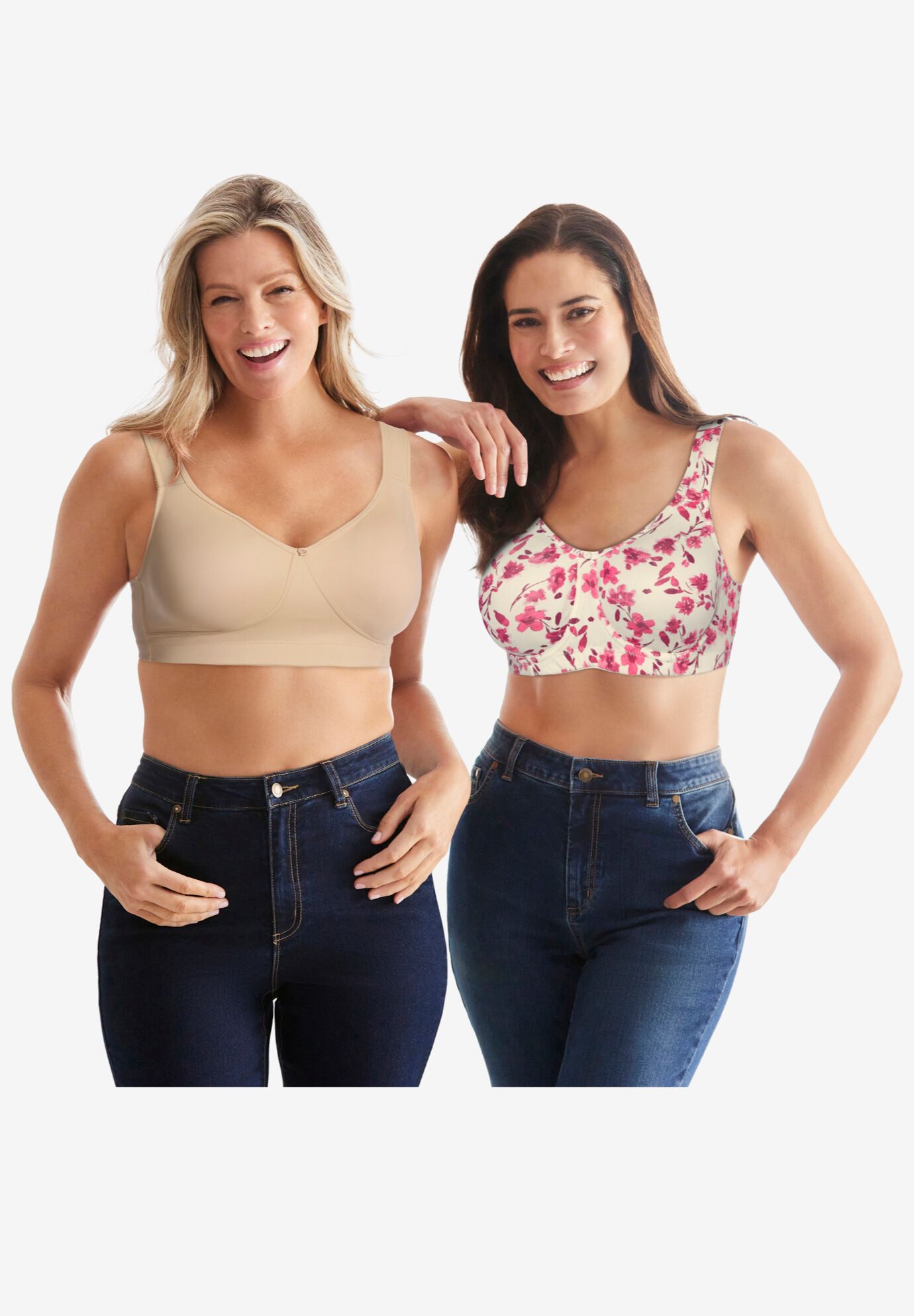 Wireless Microfiber T-Shirt Bra, , alternate image number 6