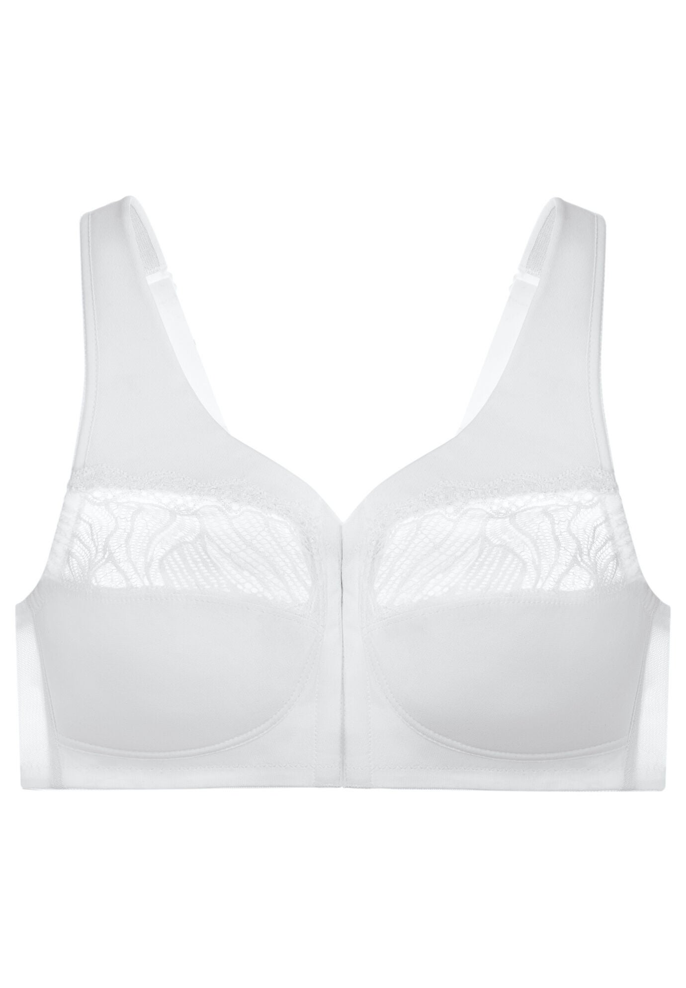 Full Figure Plus Size MagicLift Natural Shape Front-Close Bra Wirefree 1210, , alternate image number 10