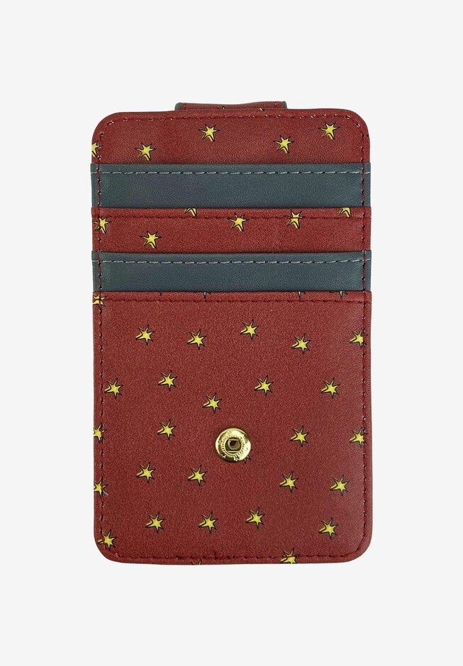 Harry Potter Hedwig Owl Card Holder Wallet Button Snap Closure, , alternate image number null