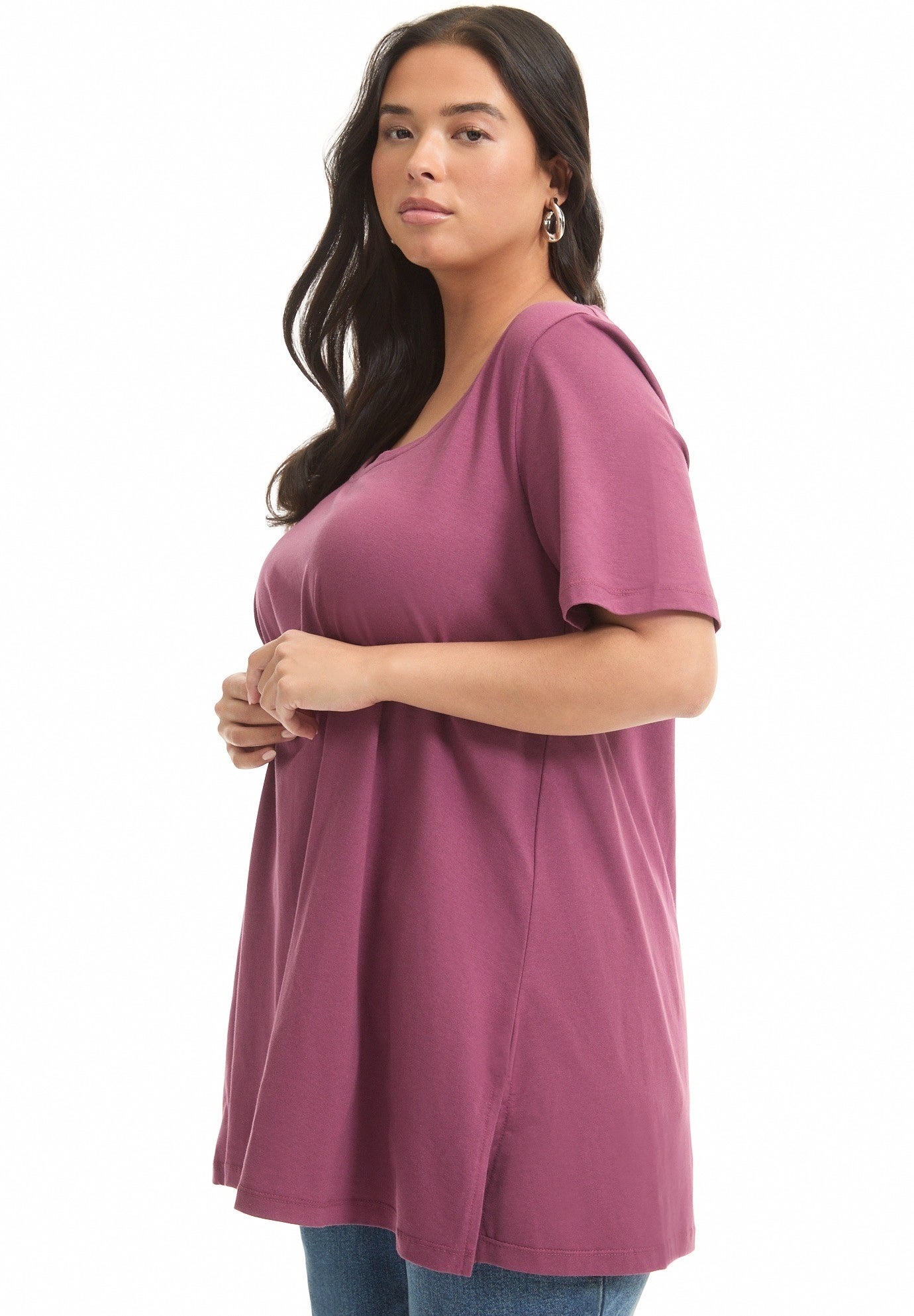 Short-Sleeve Swing One + Only Tunic image number 2