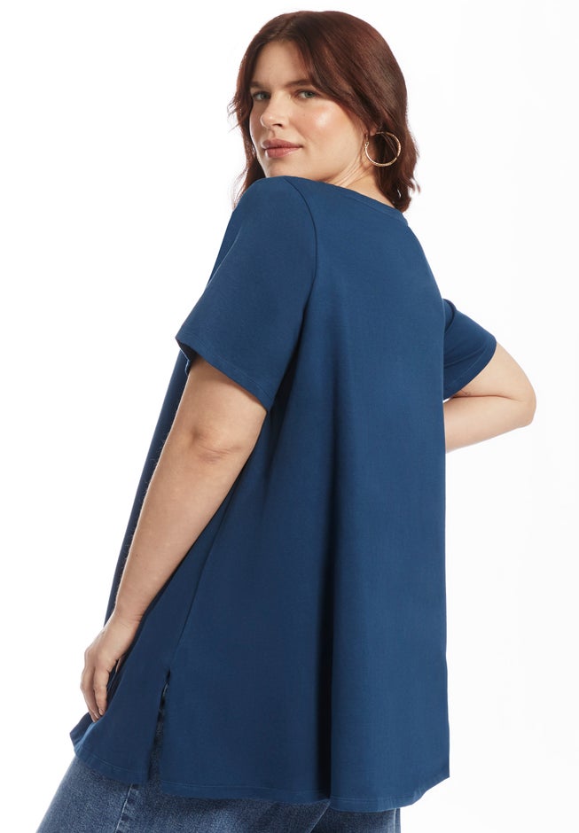 Short-Sleeve Swing One + Only Tunic image number 1