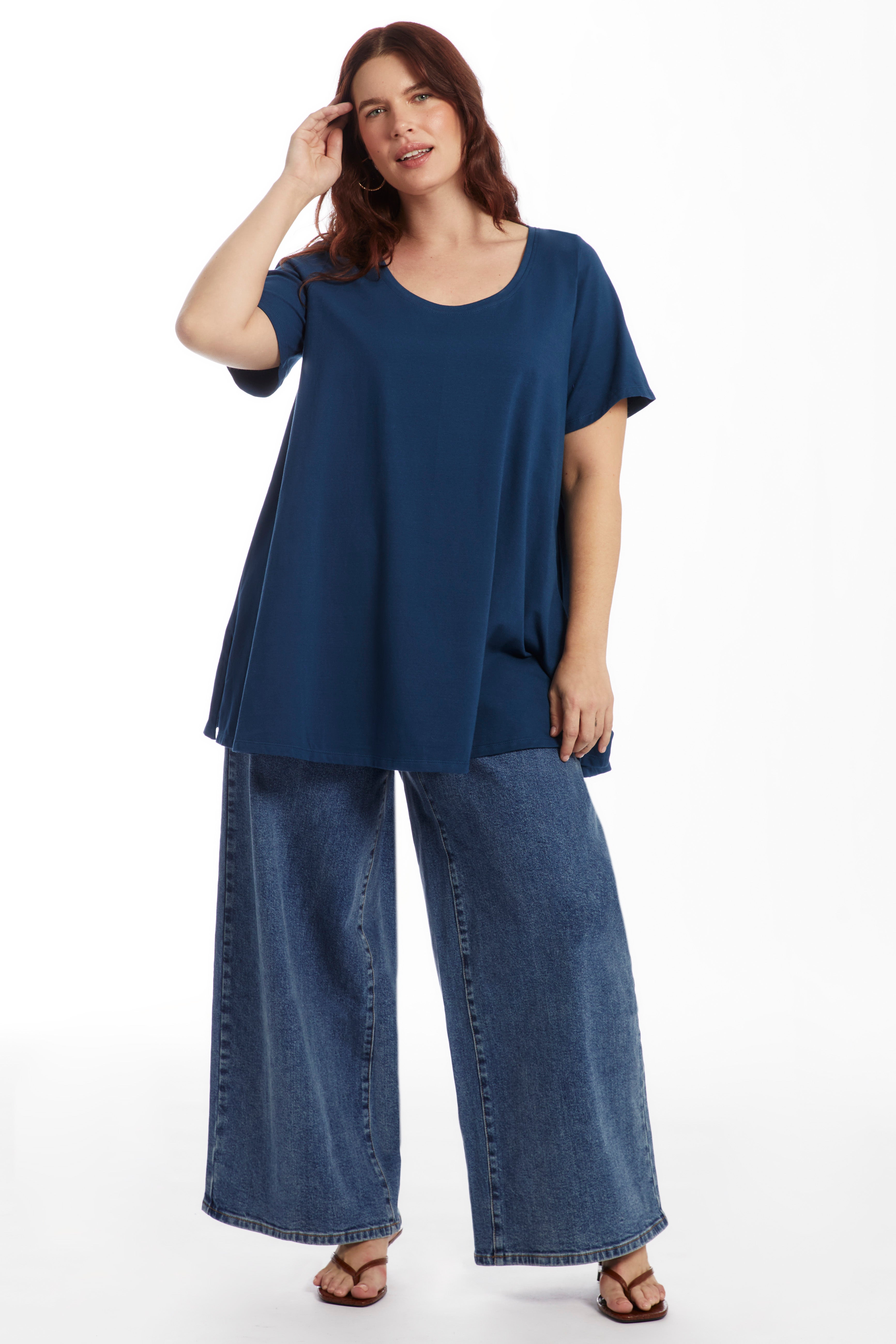 Short-Sleeve Swing One + Only Tunic image number 0