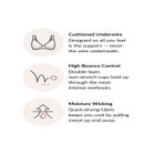 Glamorise&reg; Wonderwire&reg; High-Impact Underwire Sport Bra 9066 image number null