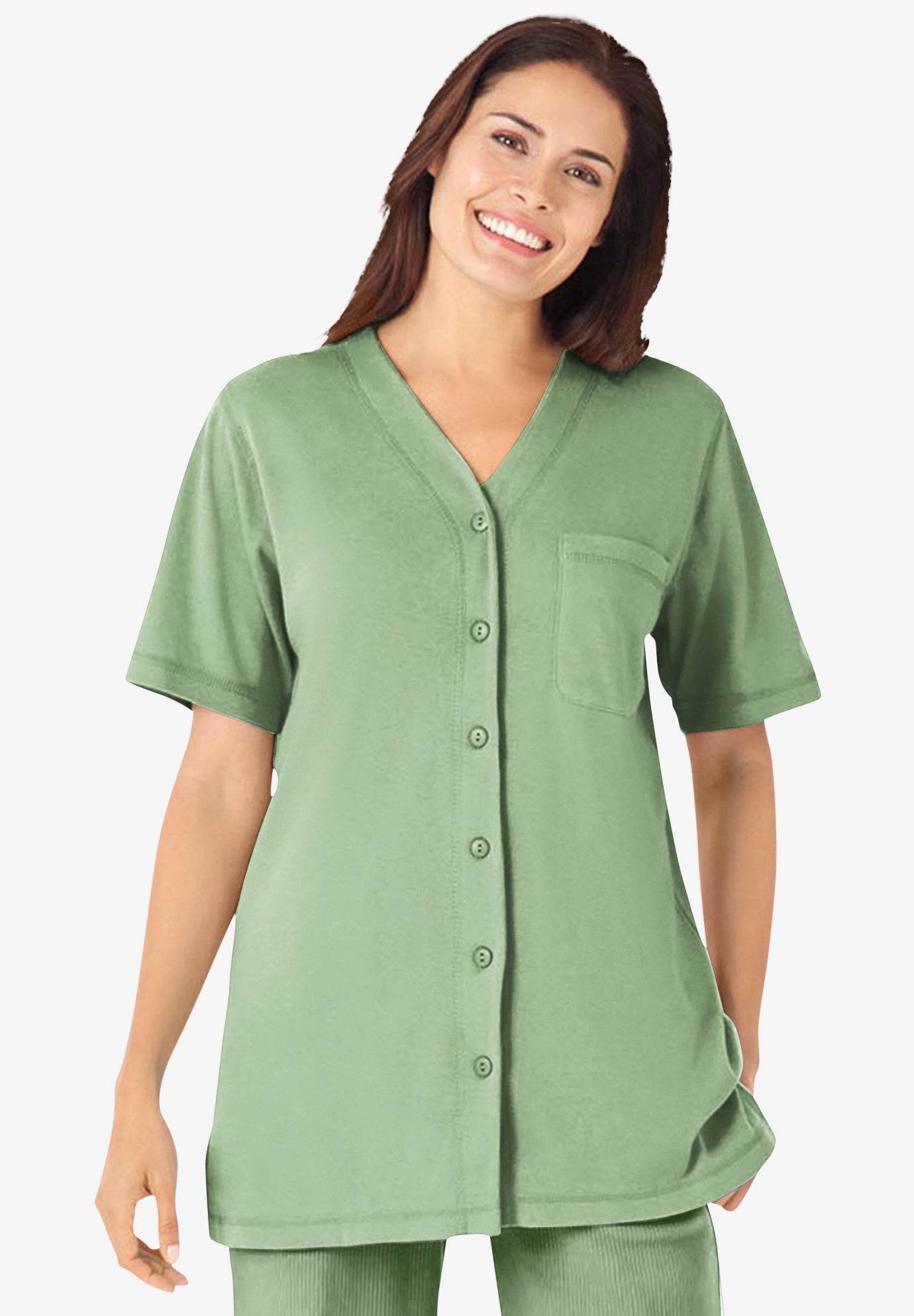 7-Day Short-Sleeve Baseball Tunic image number 4