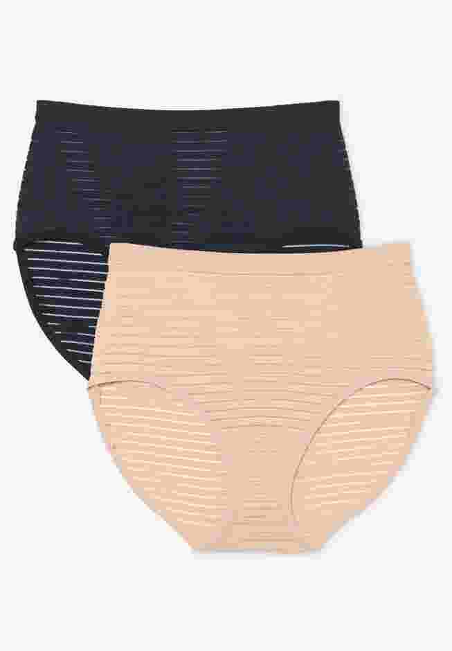 2-Pack Breathable Shadow Stripe Brief image number 0