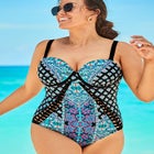 Macrame Underwire One Piece Swimsuit image number null