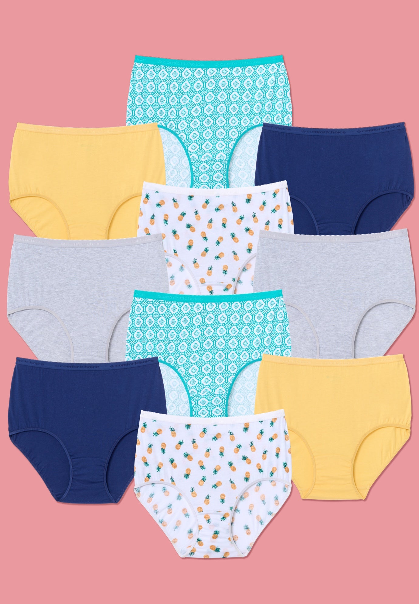 Full Coverage Cotton Brief 10-Pack image number 0