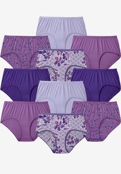 Full Coverage Cotton Brief 10-Pack