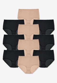 Full Coverage Cotton Brief 10-Pack