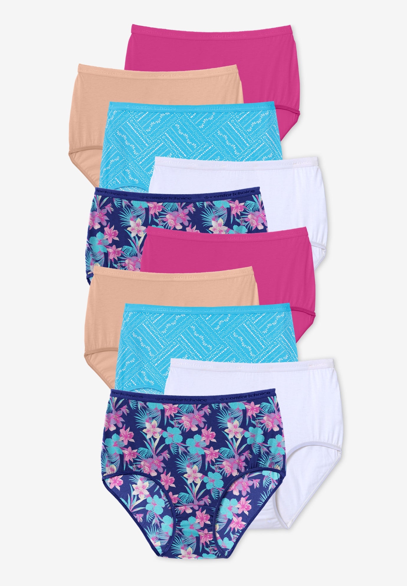 Full Coverage Cotton Brief 10-Pack image number 0