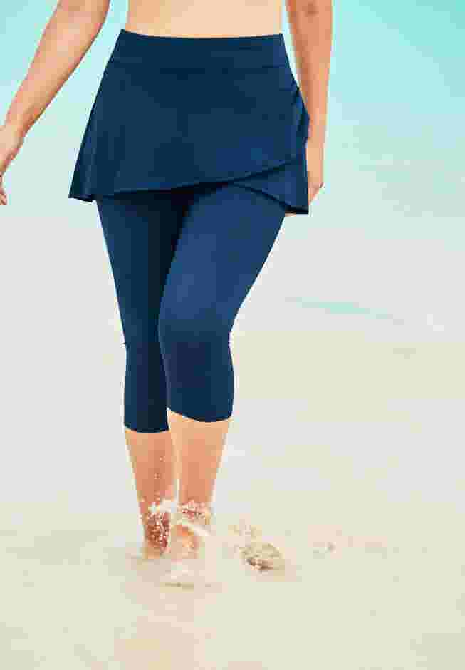 Skirted Swim Capri Pant image number 0
