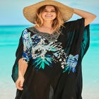 Long Embellished Cover Up  image number null