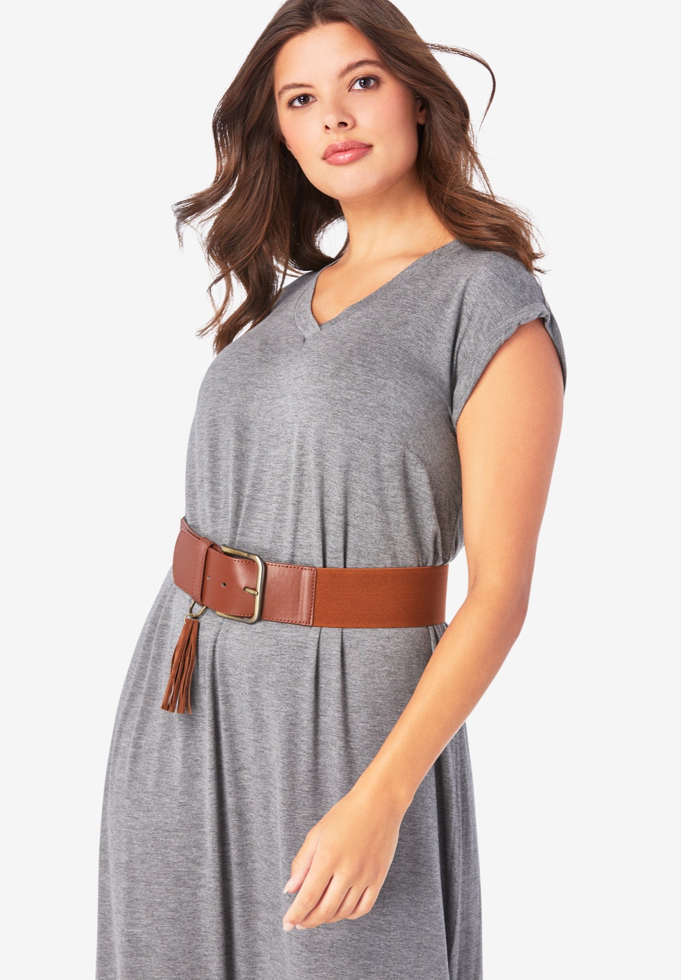 Stretch Tassel Belt image number 1
