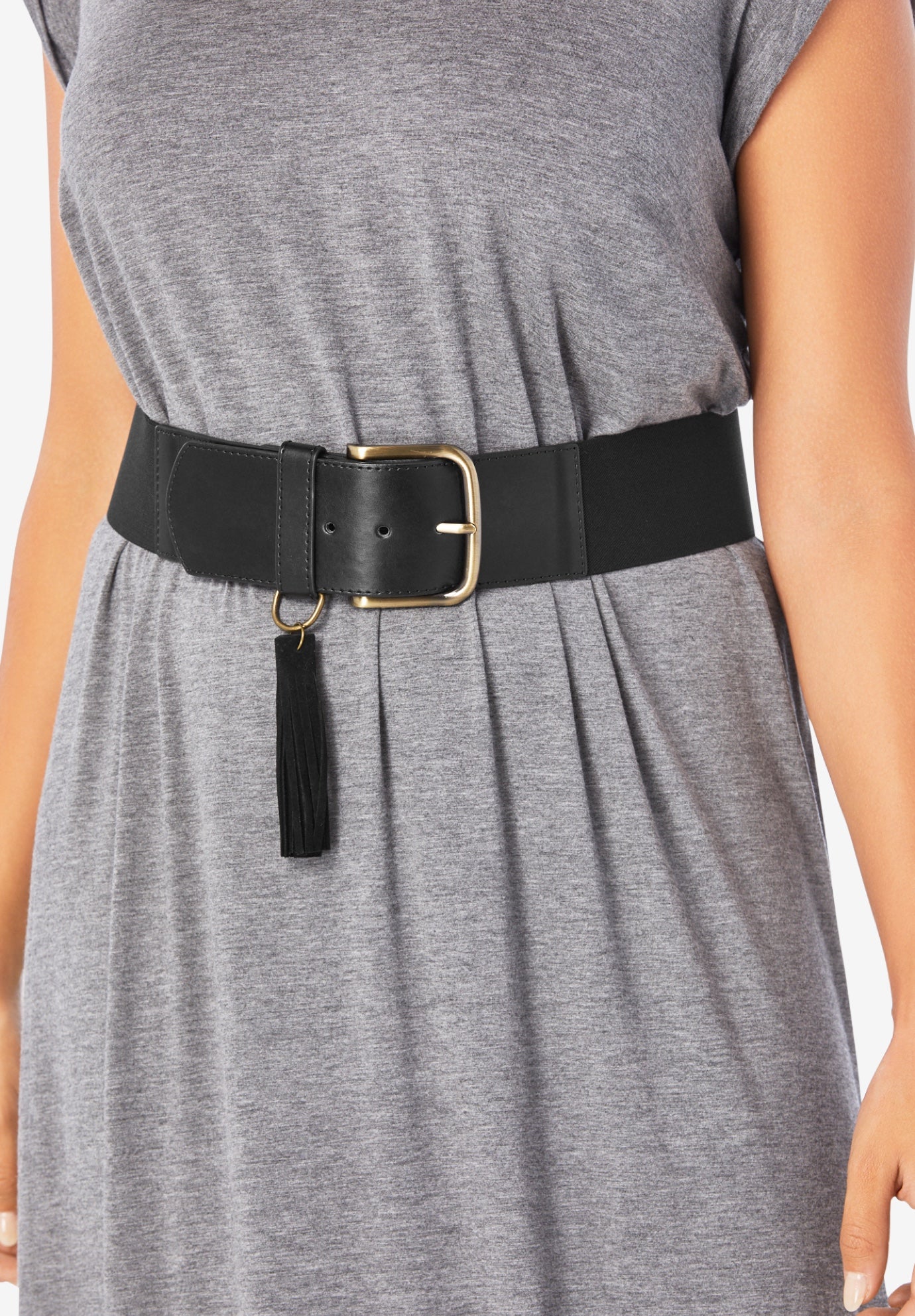 Stretch Tassel Belt image number 0