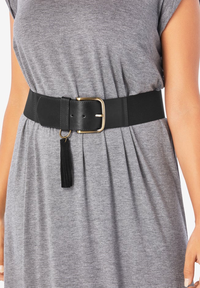 Stretch Tassel Belt image number 0