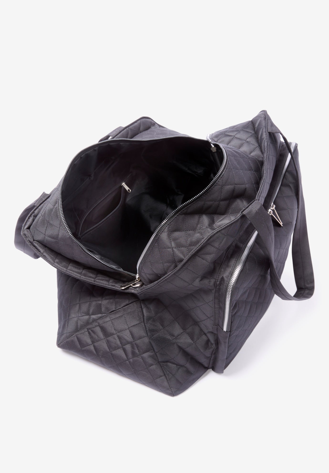 Quilted Microfiber Tote Bag image number 2