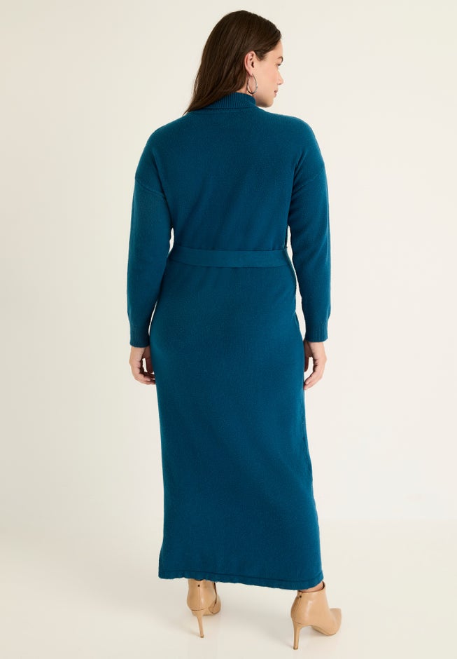 Turtleneck Sweater Dress image number null