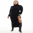 Turtleneck Sweater Dress image number null