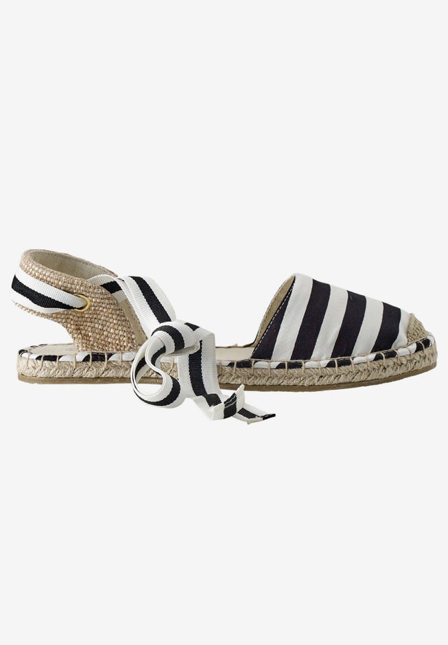 Lace-Up Flat Espadrilles image number null