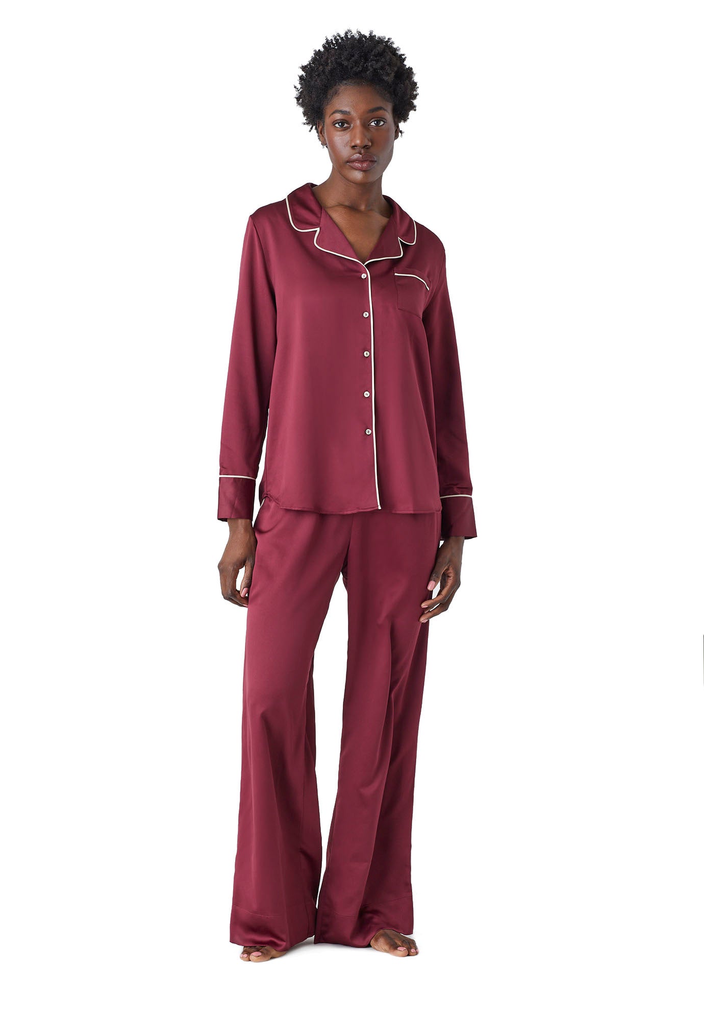 The Pajama Set - Recycled Satin image number 1